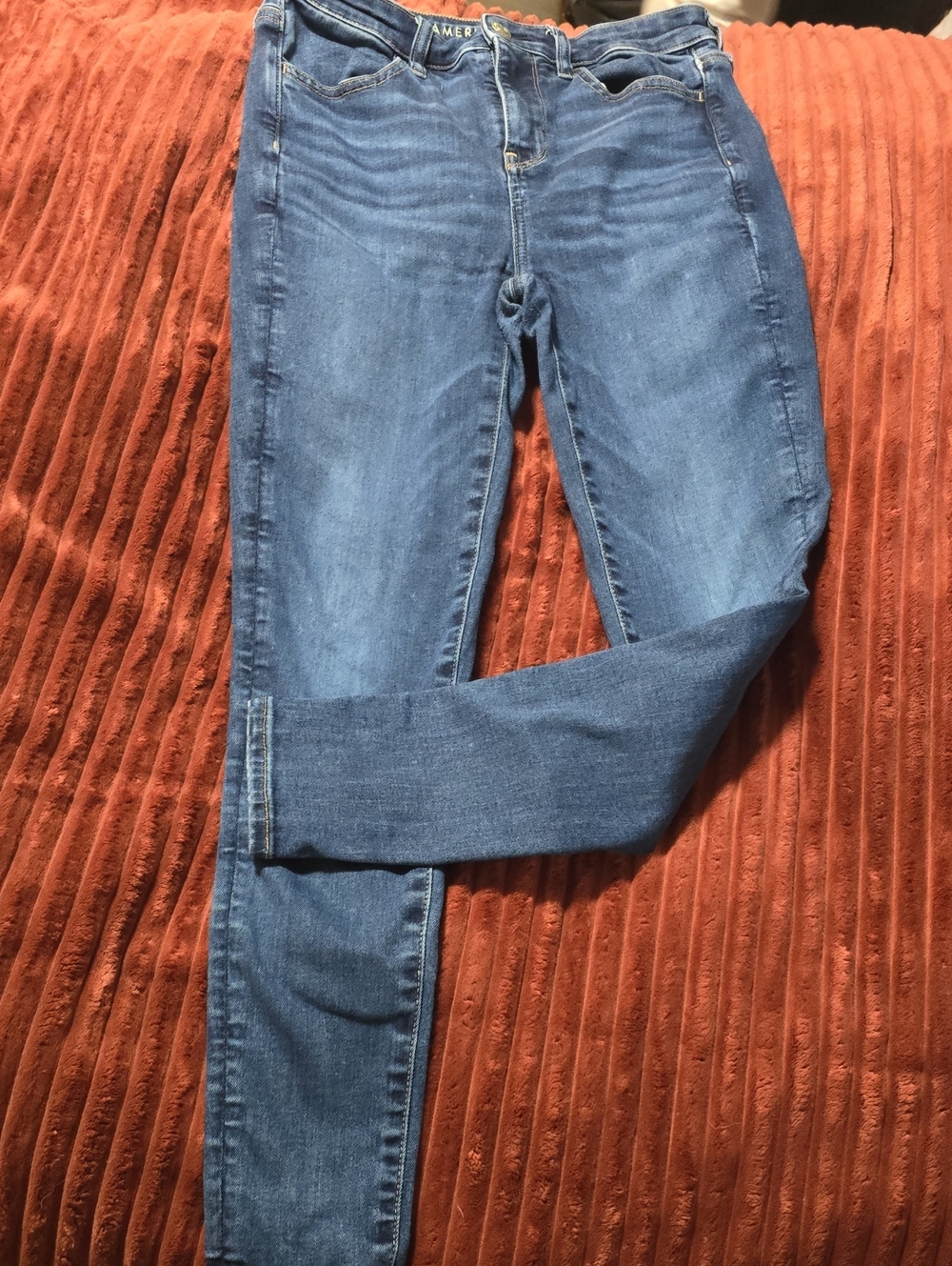 American Eagle Outfitters Blue Skinny Jeans